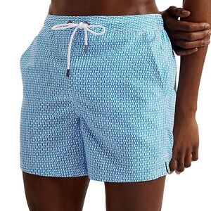 Ted Baker
Geometric Print Drawstring Swim Shorts